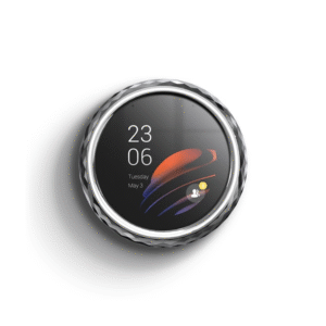 Akubela HyPanel Lux Ring CT61-PoE - Android 2.1" (2.1-Inch) Touchscreen Smart Home Control Panel Knob - PoE IP - Wireless (2.4GHz + 5GHz) - ZigBee 3.0 - Built-in Proximity, Light, Temperature and Humidity Sensors