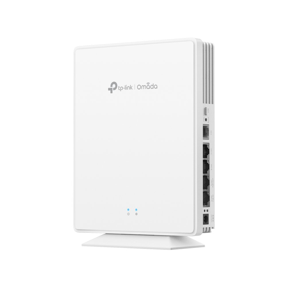 TP-Link Omada EAP650-Desktop AX3000 Desktop WiFi 6 Access Point - Dual-Band (5GHz + 2.4GHz) - Up To 3Gbps - Supports PoE Input & PoE Output