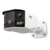 TP-Link VIGI InSight S385DPS H265 4K 8MP ColorPro Ultra-Low-Light Active-Deterrence AI PoE IP Smart-Dual-Light (IR & Warm White Light up to 50m) 120dB True-WDR Weatherproof Bullet Camera with 180° Ultra-Wide-Angle Horizontal FoV with 51° Vertical FoV - Red & Blue Warning Lights - 2-Way Audio
