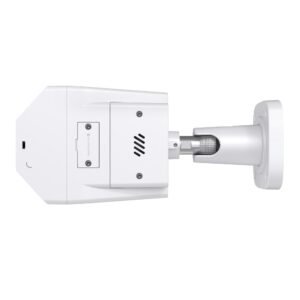 TP-Link VIGI InSight S385DPS H265 4K 8MP ColorPro Ultra-Low-Light Active-Deterrence AI PoE IP Smart-Dual-Light (IR & Warm White Light up to 50m) 120dB True-WDR Weatherproof Bullet Camera with 180° Panoramic View - Red & Blue Warning Lights - 2-Way Audio