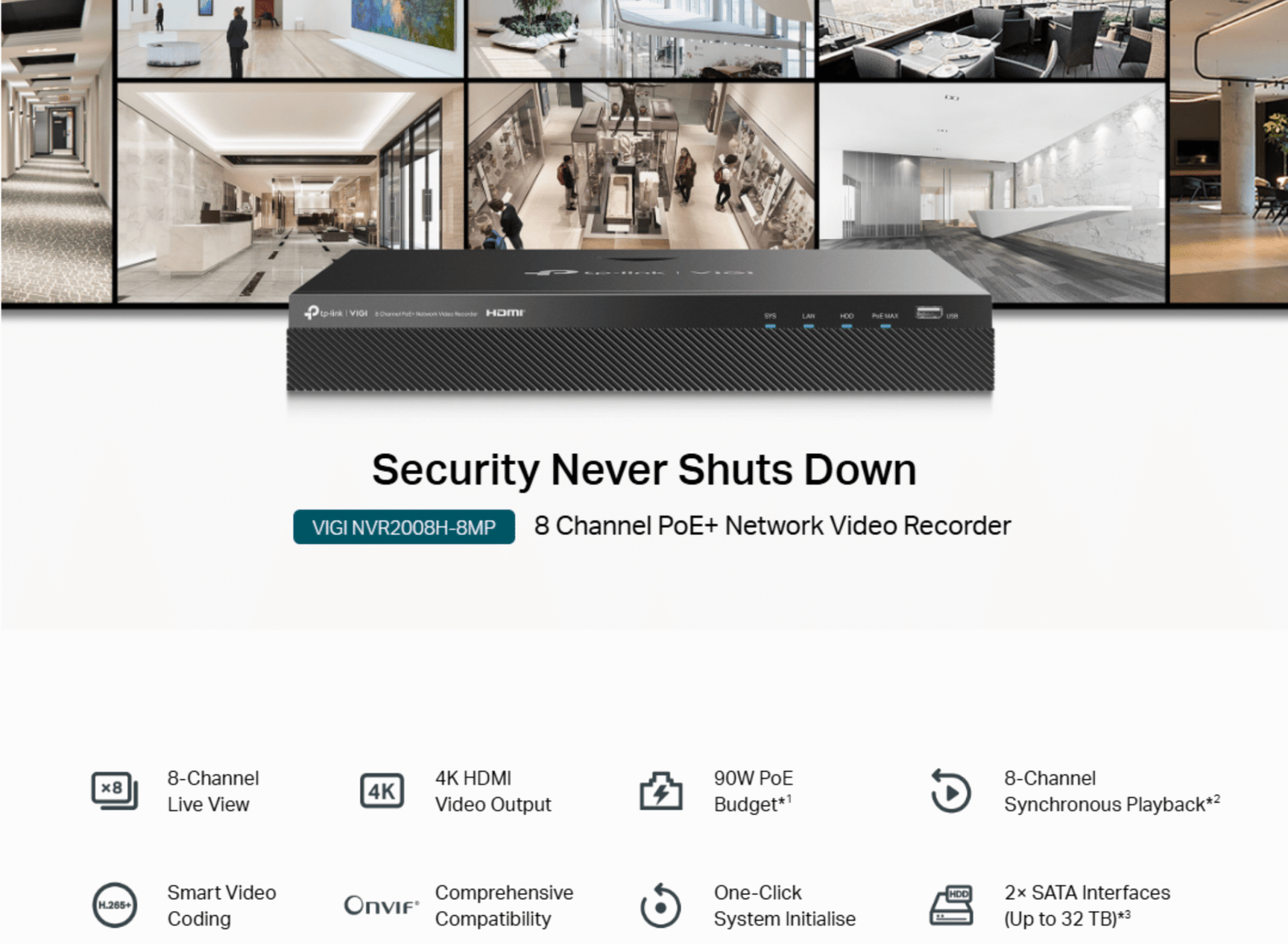 VIGI NVR2008H-8MP_Banner