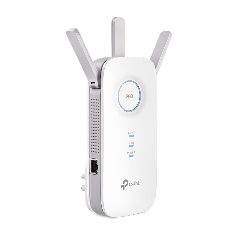 TP-Link RE450 Dual-Band AC1750 Mesh Wi-Fi Range Extender - 1.75Gigabit Wireless - 2.4GHz + 5GHz Dual-Band Support