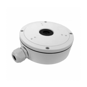 Raysharp RS-CXH-N Aluminum Alloy Weatherproof Junction-box / Back-box - White Colour - Size: Ф100.5 x 56 mm