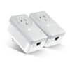 TP-Link TL-PA4010P-KIT AV600 Passthrough Powerline Starter Kit - Comes with 2* Units - Carries Data Over Electrical Line