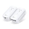 TP-Link TL-PA8033P-KIT AV1300 3-Port Gigabit Passthrough Powerline Starter Kit - Comes with 2* Units - Carries Data Over Electrical Line