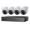 TP-Link VIGI NK4P-T4425-2T CCTV Kit - Includes 1 * 4CH 4x PoE NVR with 2TB HDD + 4 * 4MP Smart-Dual-Light Full-Colour Active-Deterrence 2-Way Audio Weatherproof Eyeball Turret Cameras