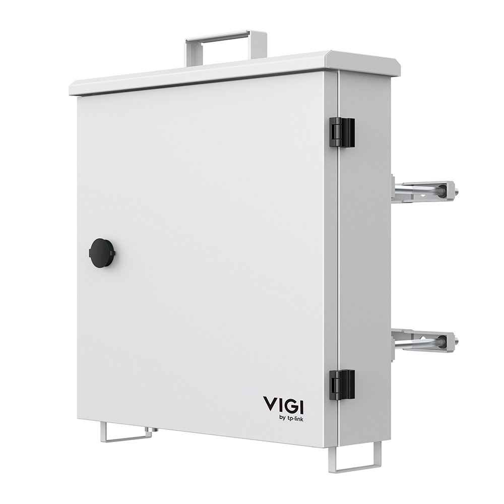 TP-Link VIGI PS90 Solar 93.6Ah / 1024.92Wh Replaceable Automotive-Grade Lithium Battery in Weatherproof Cabinet - MPPT Controller Included - Weatherproof - Remote Management*