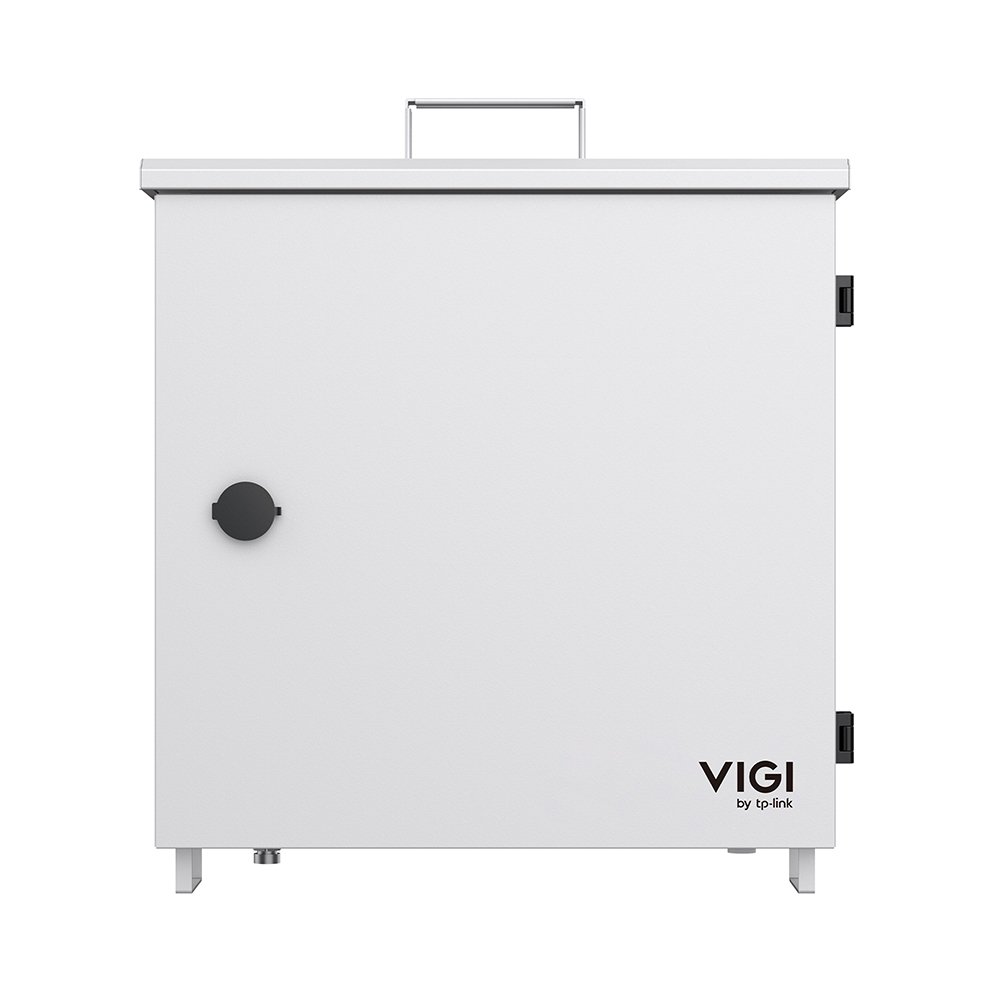 TP-Link VIGI PS90 Solar 93.6Ah / 1024.92Wh Replaceable Automotive-Grade Lithium Battery in Weatherproof Cabinet - MPPT Controller Included - Weatherproof - Remote Management*