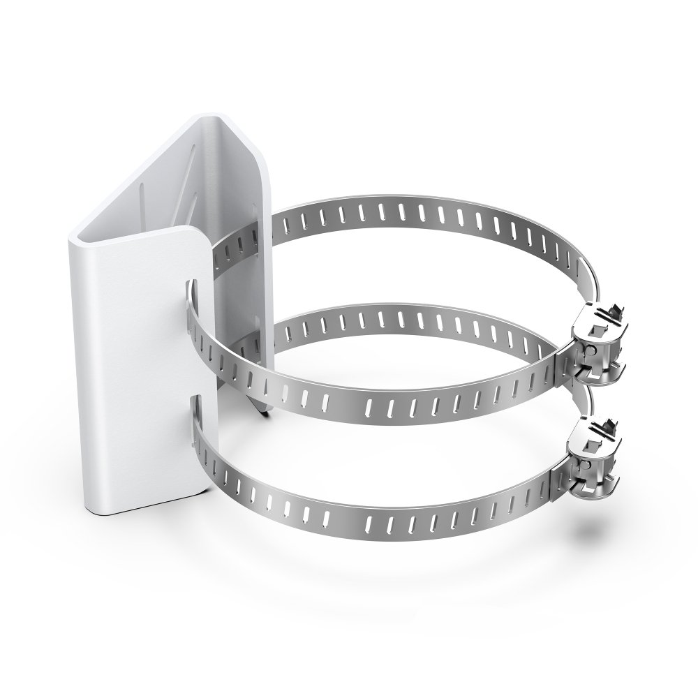 TP-Link VIGI VMB-350 SGCC Galvanized Steel Material Weatherproof Pole-Mount Bracket with Steel Straps - 70mm to 130mm Pole-Mounting