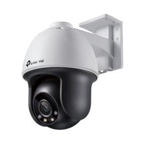 TP-Link VIGI C540-4 EasyCam Series 4MP PoE IP AI LightPro Smart-Dual-Light (30m IR + 30m White-Light) Full-Colour IP Weatherproof PT (Pan + Tilt) Auto-Tracking Camera with 4mm Fixed Lens - 2-Way Audio + Active-Deterrence