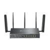 TP-Link Omada ER706WP-4G 4G+ Ac3000 Gigabit Wireless VPN Gateway / Router with 4 * PoE Ports - Supports 4G/LTE - 3Gbps Dual-Band WiFi - Centralized Management - All Gigabit Ports - Supports VLAN - Omada App