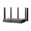 TP-Link Omada ER706WP-4G 4G+ Ac3000 Gigabit Wireless VPN Gateway / Router with 4 * PoE Ports - Supports 4G/LTE - 3Gbps Dual-Band WiFi - Centralized Management - All Gigabit Ports - Supports VLAN - Omada App