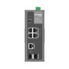 TP-Link Omada IES206GPP 6-Port Gigabit Ethernet Industrial Easy Managed Network Switch with 4 * GbE PoE+ Ports + 1 * Gb Combo RJ45/SFP Slot + 1 * Gb SFP Slot - 120w PoE Power Budget - 12V~57V DC Input - Solar Compatible - Fanless - Centralized Cloud Management Via Web OR Omada App
