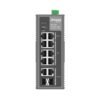 TP-Link Omada IES210GPP 10-Port Gigabit Ethernet Industrial Easy Managed Network Switch with 6 * GbE PoE+ Ports + 2 * GbE PoE++ Ports + 2 * Gb Combo RJ45/SFP Slots - 240w PoE Power Budget - 12V~57V DC Input - Solar Compatible - Fanless - Centralized Cloud Management Via Web OR Omada App
