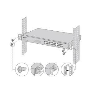 TP-Link RackMount Kit-19 - 19-inch Switches Rack Mount Kit