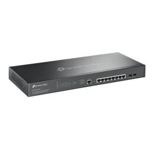TP-Link Omada SG3210XHP-M2 8-Port 2.5GBASE-T and 2-Port 10GE SFP+ L2+ Managed Network Switch with 8-Port PoE+ Ports - 240w PoE Power - Centralized Cloud Management Via Web OR Omada App
