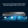 TP-Link Omada SG3218XP-M2 16-Port 2.5G and 2-Port 10GE SFP+ L2+ Managed Multi-Gigabit PoE Switch with 8-Port PoE+ - Centralized Cloud Management Via Web OR Omada App