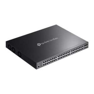 TP-Link Omada SG3452XMPP 48-Port Gigabit and 4-Port 10GE SFP+ L2+ Managed Switch with 40-Port PoE+ & 8-Port PoE++ Ports - 750w PoE Power - Centralized Management - Omada App