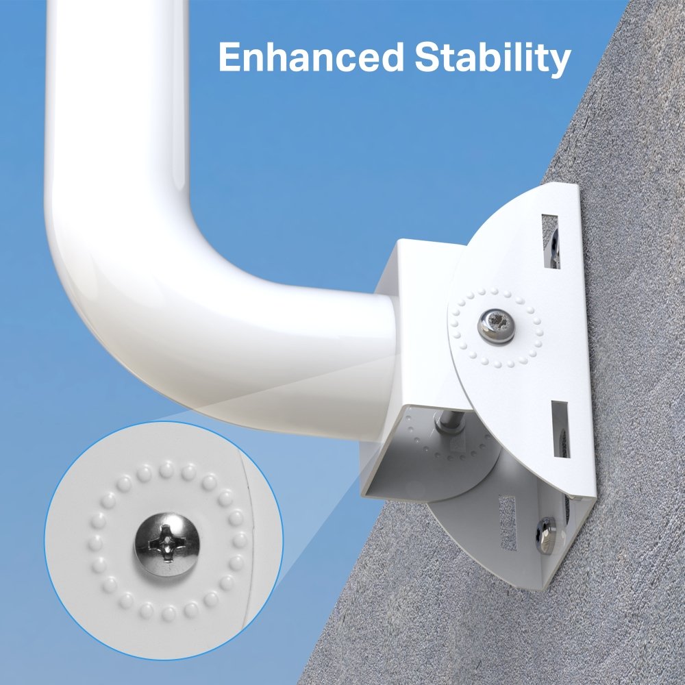 TP-Link TL-APM200 Adjustable Pole-Mount / Wall-mount Bracket for Outdoor Access Points / Cameras - 35mm Diameter