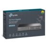 TP-Link TL-SG1016PE 16-Port Gigabit Ethernet Easy Smart Network PoE Switch with 8 * GbE PoE+ Ports + 8 * GbE LAN Ports - 150w PoE Power Output - Web-Management