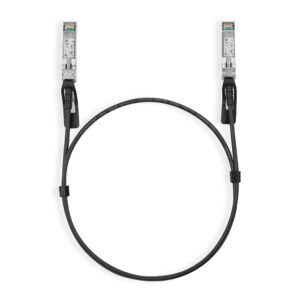 TP-Link Omada SM5220-1M 1 Meter 10G SFP+ Direct Attach Cable - 10G SFP+ Connector On Both Sides - Supports 10Gbps Ethernet (1m Distance)