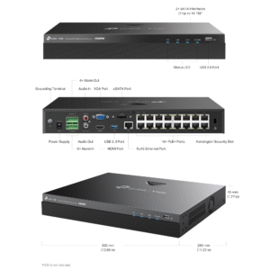 VIGI NVR2016H-16MP_Build Features