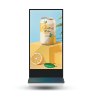 ZKDigimax DG03-A1F75 75" Floor-Standing Digital Signage - Powered By Android 11 - Supports 4K Resolution - Built-in HiFi Surround Sound