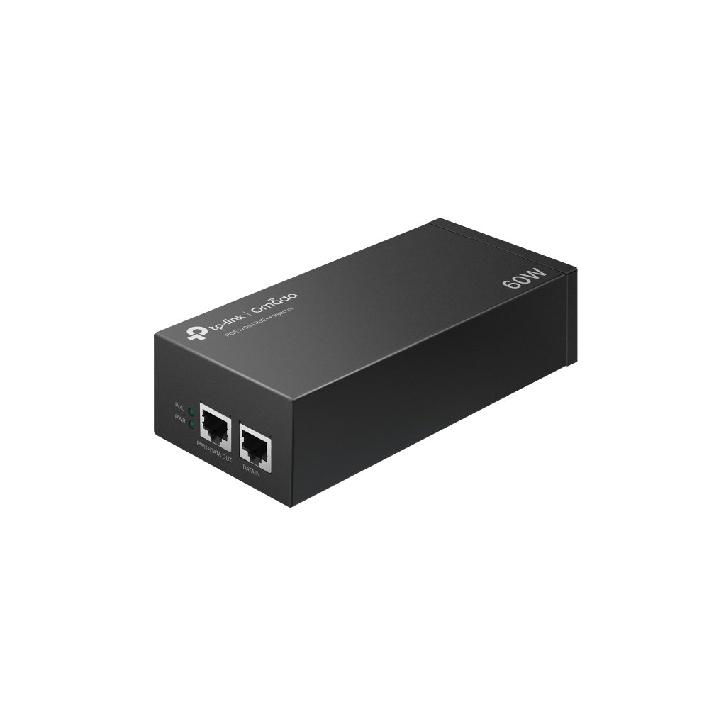 TP-Link Omada POE170S Gigabit PoE++ 80.2.3at 60W Injector - Centralized Cloud Management Via Web OR Omada App