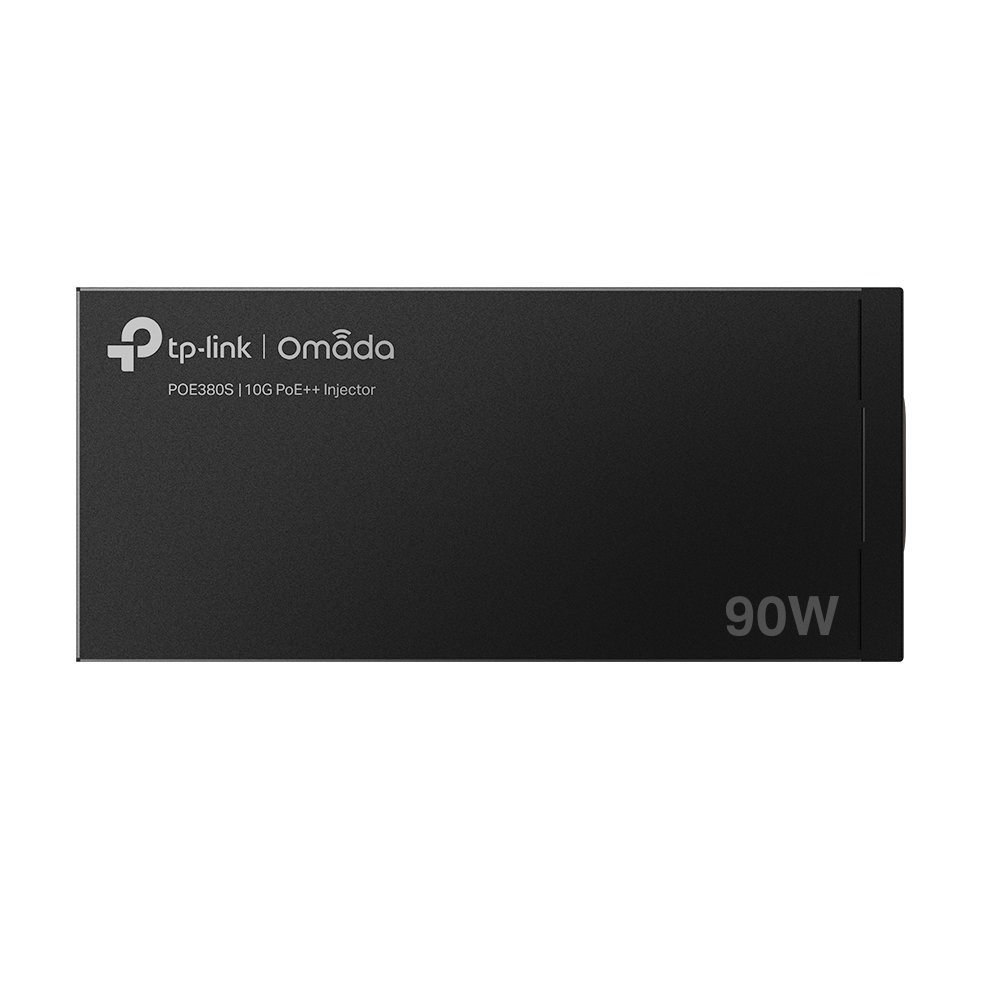 TP-Link Omada POE380S 10Gigabit PoE++ 80.2.3bt 90W Injector - Centralized Cloud Management Via Web OR Omada App