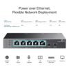 TP-Link TL-SG1005P-PD Gigabit PoE-Powered Unmanaged Network PoE Switch With 1 * PoE++ Input Port + 4 * 10/100/1000Mbps PoE Output Ports - Up To 66W PoE Power Output