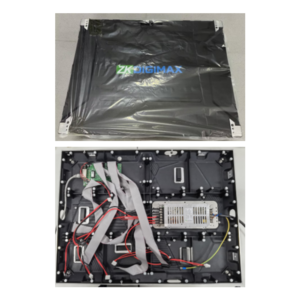 ZKDigimax DG01-A1C15 Indoor LED Cabinet - Material: Die Cast Aluminium - Size: 640mm * 480mm - Allows Up To 6 * LED Modules Fitted Inside The Cabinet - Use Multiple Stackable LED Modules to Create A Large Display Wall