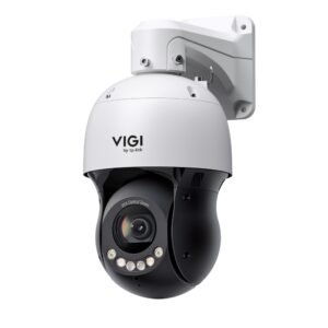 TP-Link VIGI InSight PTZ5425 AI (Artifical Intelligence) 5-Inch 4MP PoE IP Smart-Dual-Light (50m White-Light + 100m IR) Auto-Tracking Weatherproof PTZ Camera with 25x Optical Zoom Lens - Active-Deterrence Features With 2-Way Audio