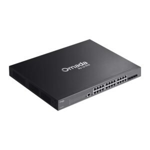TP-Link Omada SG3428XMP 24-Port Gigabit and 4-Port 10GE SFP+ L2+ Managed Network Switch with 24-Port PoE+ Ports - 384w PoE Power - Centralized Management - Omada App