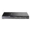 TP-Link Omada SG6428X 24-Port Gigabit Stackable L3 Managed Switch with 4* 10G SFP Slots - Centralized Management - Omada App