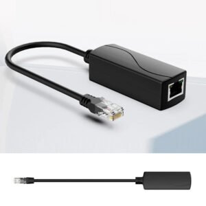 iSecure ICL-48VDC24VDCPOE-Converter - EEE802.3af/at 1000Mbps GbE PoE 48VDC To 24VDC PoE Converter - Input 44-57VDC RJ45 Port Output 24VDC/1A - Converter for Passive 24VDC PoE Devices