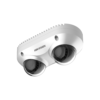Hikvision DS-2CD6D42G2-IS Panoramic Series Dual-Directional Dual-Channel PanoVu Camera - 4MP + 4MP - PoE IP IR (15m) - 120dB WDR - Weatherproof Vandalproof Dome Cameras with 2,8mm Fixed Lenses