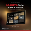 Hikvision DS-KH9570-WTE1/S TalkVu Series Android PoE IP Wireless 10″ Indoor Touchscreen Intercom Monitor – Scenario Control Panel – Unified Security Management – 1080P Display – WiFi 6 – Bluetooth