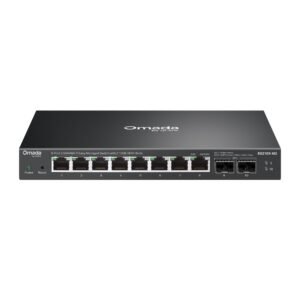 Omada Networks ES210X-M2 8-Port 2.5GBase-T Easy Managed Network Data Switch with 8 * 2.5Gbps RJ45 Ports + 2 * 10Gbps SFP Slots - Centralized Cloud Management Via Web OR Omada App