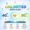 ITPLUS UNLIMITED-DATA-PLAN - Affordable Mobile Data for Business & Remote Connectivity - Nationwide New Zealand 4G/5G Coverage - Unlimited Monthly Data Allowance at Full 4G/5G Speeds*