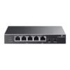 TP-Link TL-SG1005P-PD PoE-Powered Gigabit PoE Switch - 1 * PoE++ Input with 4 * PoE+ Output Ports