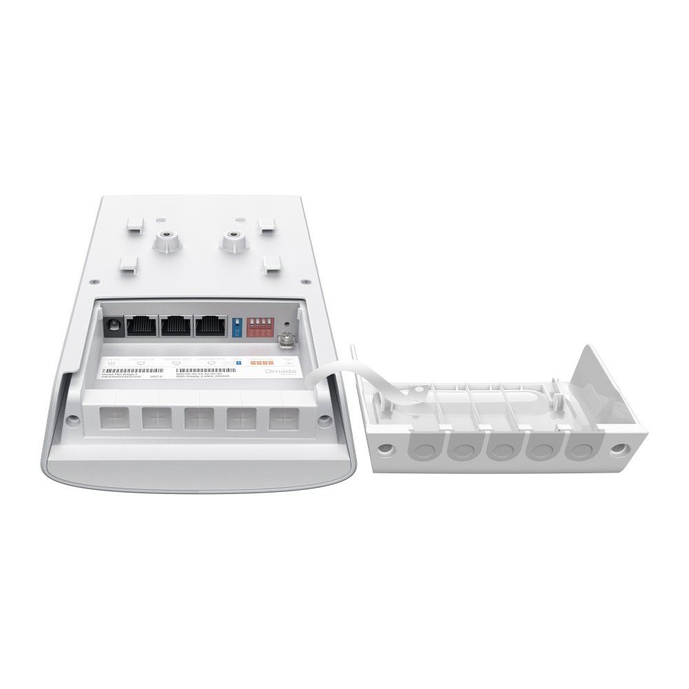 Omada Networks Flex Bridge 5 5GHz 867Mbps Long-Range Indoor/Outdoor Wireless Bridge Kit - P2P (Point to Point) / P2MP (Point to Multi-Point) - Up To 5Kms Range - Supports 12VDC Input and 24VDC Passive / 48VDC 802.3at PoE Input - 2* Passive PoE Injectors Included - Supports 2 * GbE PoE Output Ports