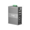 Omada Networks IES206G 6-Port Gigabit Ethernet Industrial Easy Managed Network Switch with 4 * GbE Ports + 1 * Gb Combo RJ45/SFP Slot + 1 * Gb SFP Slot - 9.6V~60V DC Input - Solar Compatible - Fanless - Centralized Cloud Management Via Web OR Omada App