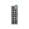 Omada Networks IES208GG 8-Port Gigabit Ethernet Industrial Easy Managed Network Switch with 8 * GbE Ports + 2 * Gb Combo RJ45/SFP Slots - 9.6V~60V DC Input - Solar Compatible - Fanless - Centralized Cloud Management Via Web OR Omada App