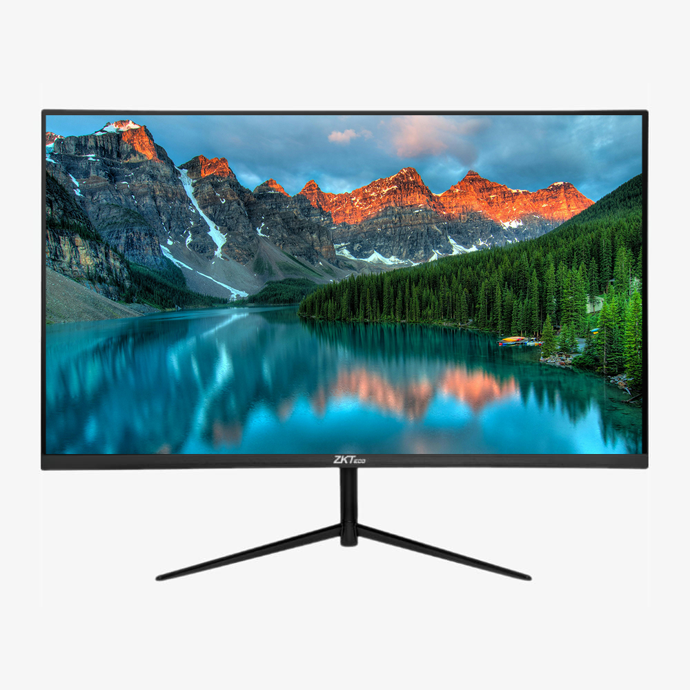 ZKTeco ZD22-2K-S 22" Full-HD LCD LED Monitor - HDMI + VGA - Durable Plastic Casing - 75mm x 75mm VESA Mount Support