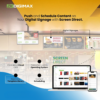 ZKDigimax Screen-Direct Cloud-Based Content Management Software (CMS) For ZKDigimax Digital Signage - Web & Mobile App Control - Subscription Based