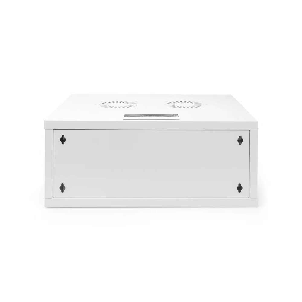 Digitus DN-38010 4U 19" Wall-Mount Server / Data / Network Cabinet - White - Flat-Pack Supply - Dimensions: 241mm (H) x 540mm (W) x 400mm (D)