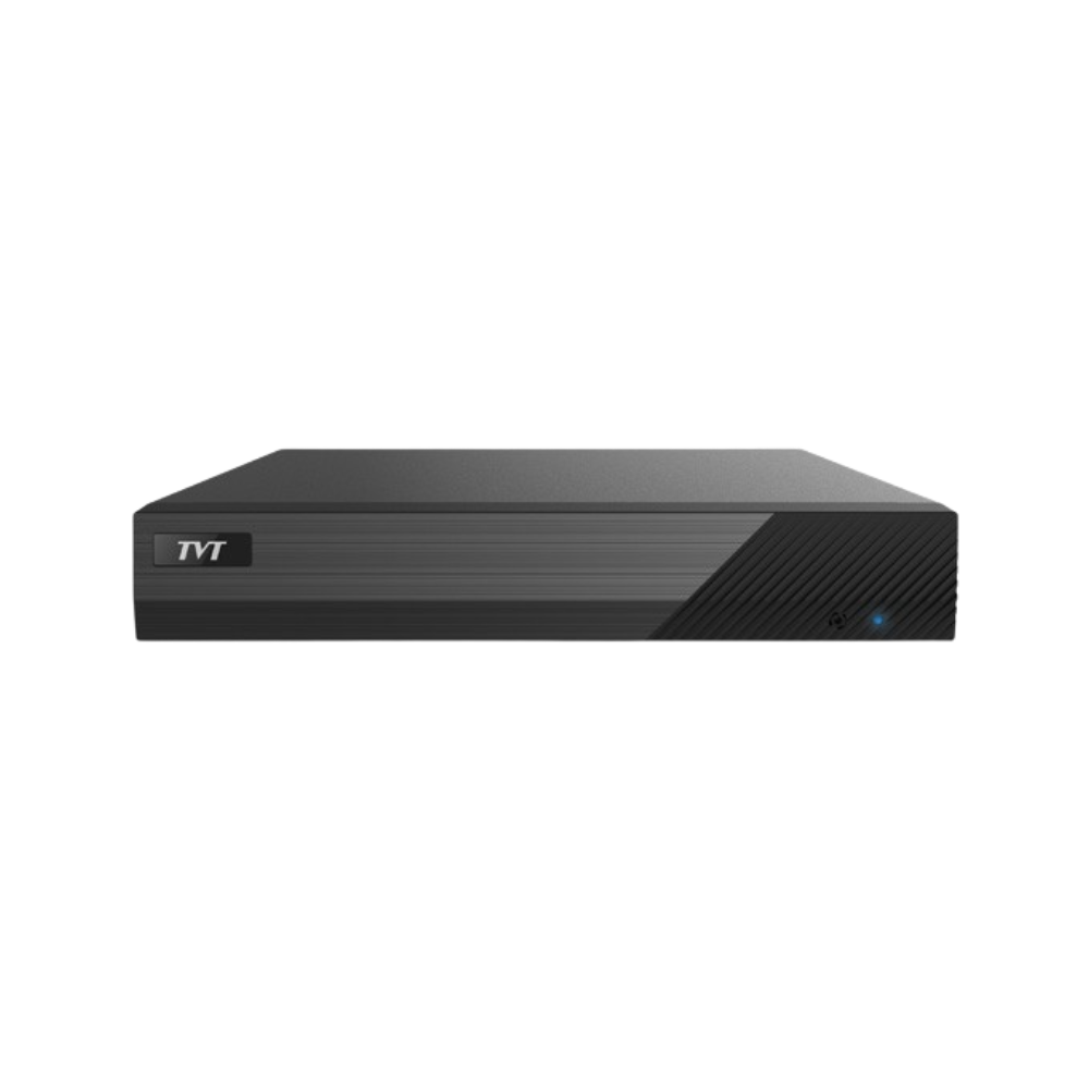 TVT TD-3004H1-4P-B1-B H265 4-Channel 4x PoE NVR - Network Video Recorder - Without HDD