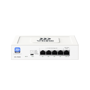 Wi-Tek WK-PS305(V2) Plug n' Play Unmanaged Gigabit Network PoE Switch - 4 * GbE PoE Ports + 2 * GbE Uplink Ports - 55W PoE Power - Supports Extend Mode - 230VAC Input